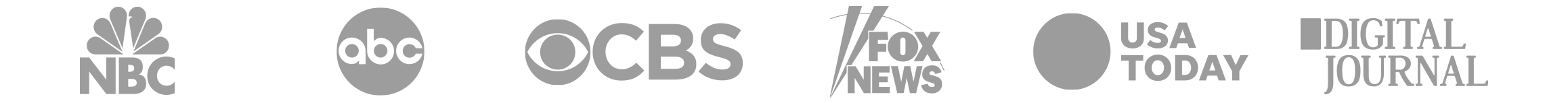 Featured in NBC, ABC, CBS, Fox News, USA Today, Digital Journal